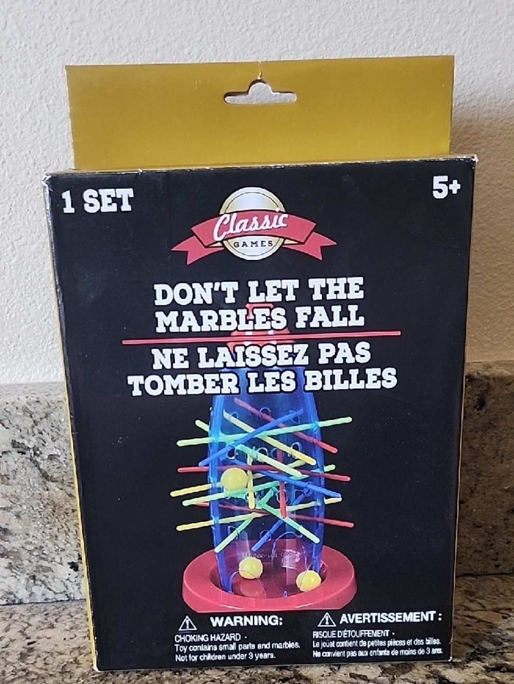 Don't Let The Marbles Fall - Travel - Classic Games
